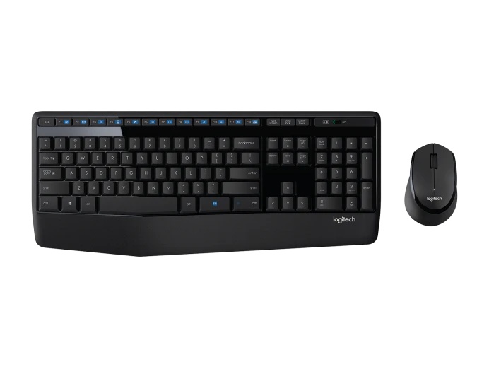 Teclado y Mouse Logitech Wir MK345 Black 920-007820