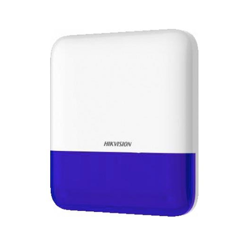 Sirena Inalambrica Hikvision Exterior Zumbador 110 dB DS-PS1-E-WB
