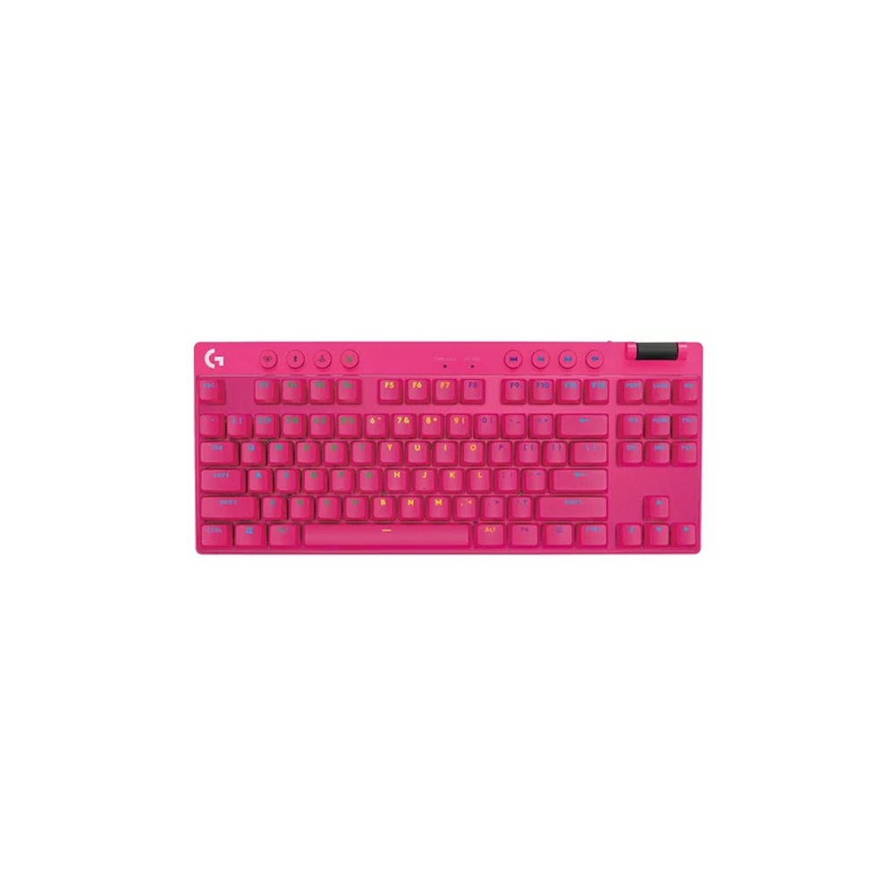 Teclado Logitech PRO X TKL Magenta Lightspeed 920-012154