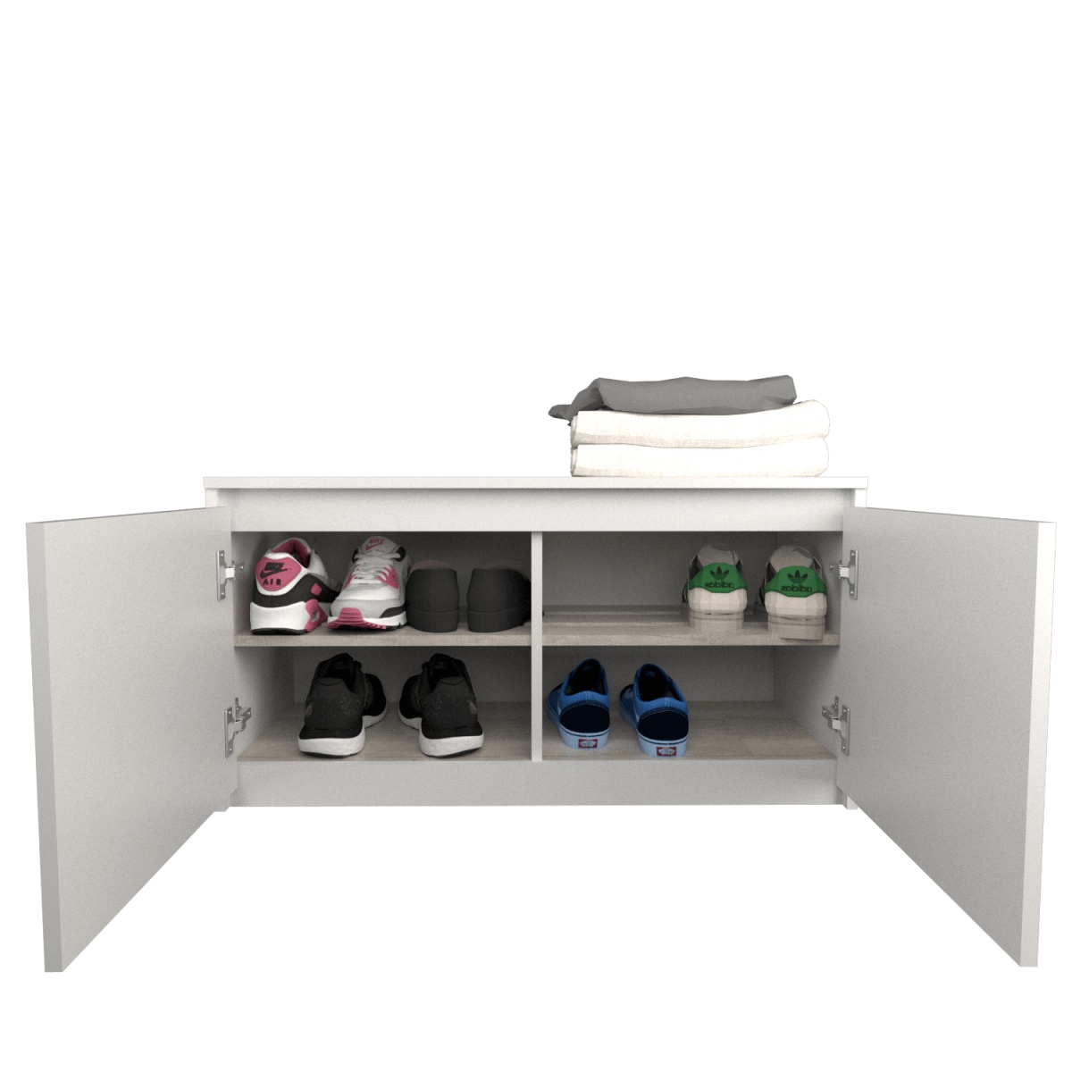 Zapatero 2 Puertas Nevado|everest Tables
