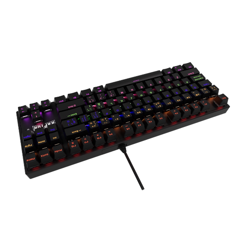 Teclado Raptor Fireclaw M87 Mecanico Retroiluminado Switch
