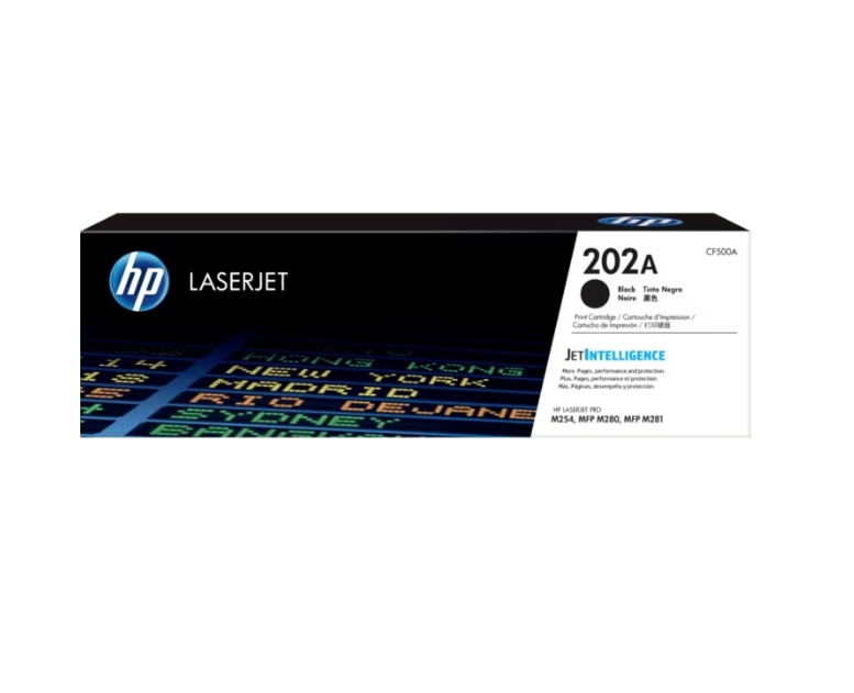 Toner HP 202A Black LaserJet Cartridge