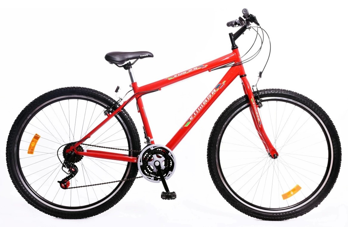 Bicicleta Mountain Bike Rodado 29 MTB 21 Velocidades Rojo