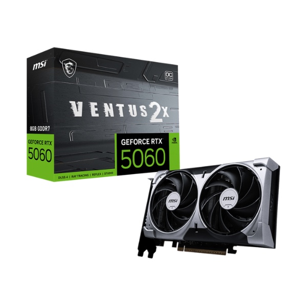 VGA MSI GeForce RTX 5060 VENTUS 2X OC 8G (4272)