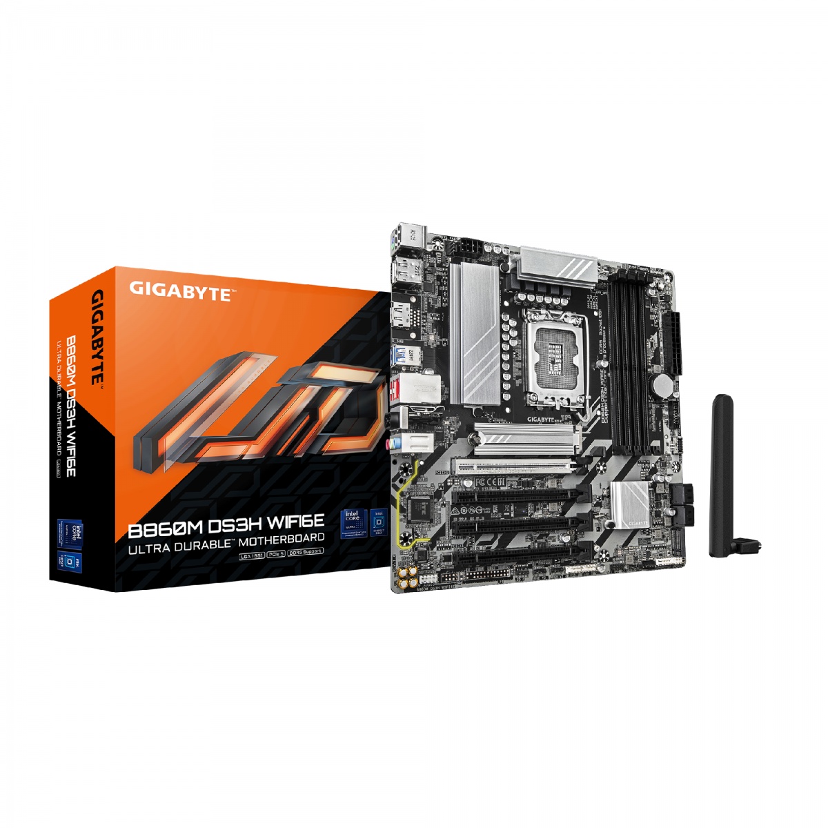 Mother Gigabyte B860M DS3H WIFI6E DDR5 1851 Serie Ultra