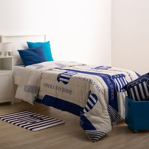 Acolchado Casablanca Talleres de Córdoba Twin Somos