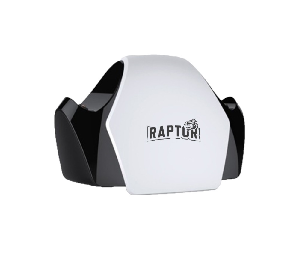 Base Cargadora Raptor Dock Joystick PS5 Blanca