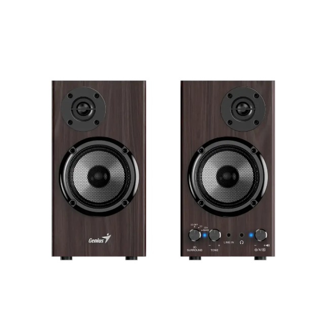 Parlantes Genius SP-HF520 Bluetooth Dark Brown