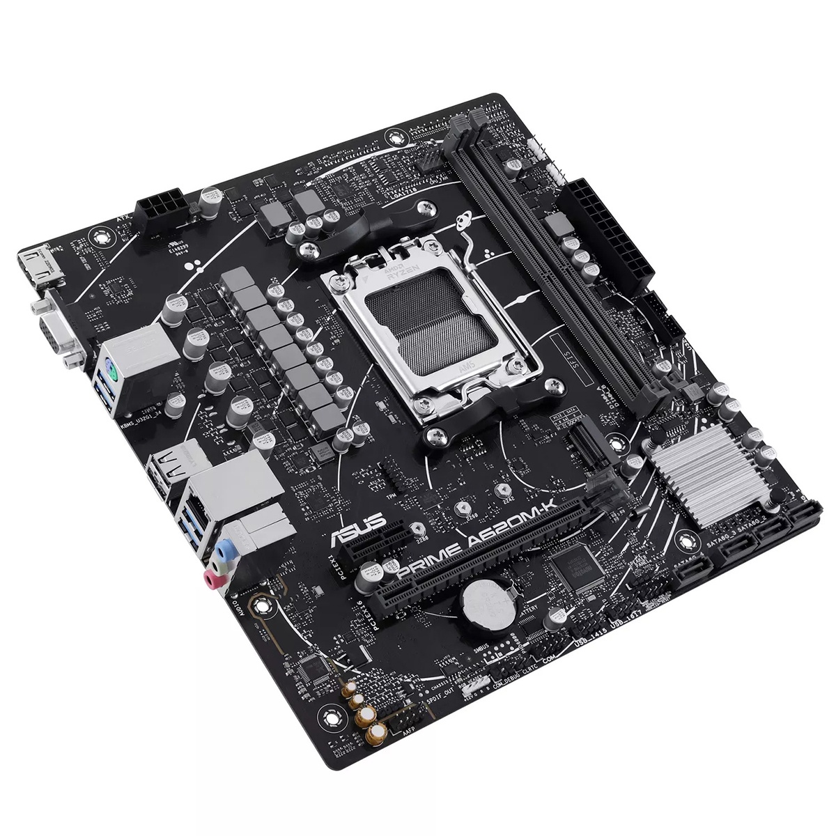 Mb Asus Prime A620m-k Ddr5 Am5