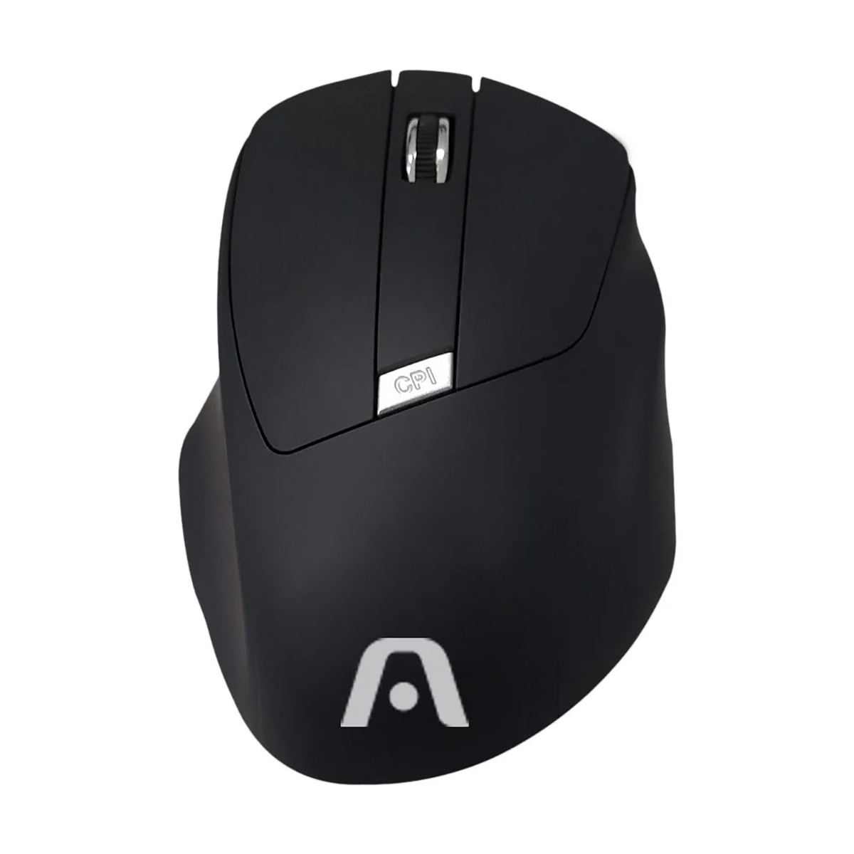 Mouse Argomtech Maxi Inalámbrico Ergonomico 2.4ghz 800-1600 Dpi Negro A00440