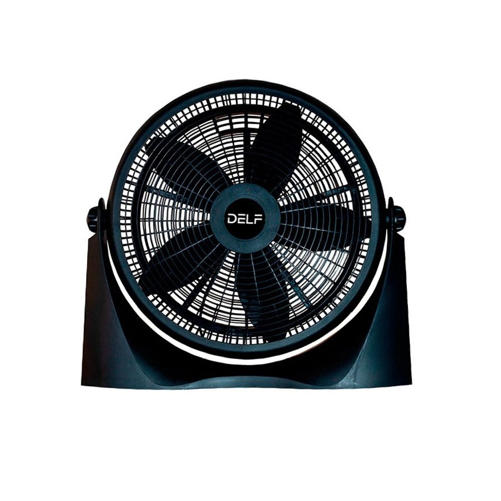 Ventilador Turbo Delf 16" Negro