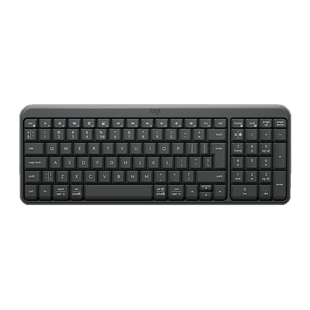 Teclado Logitech Bluetooth K250 Pebble Graphite 920-013445