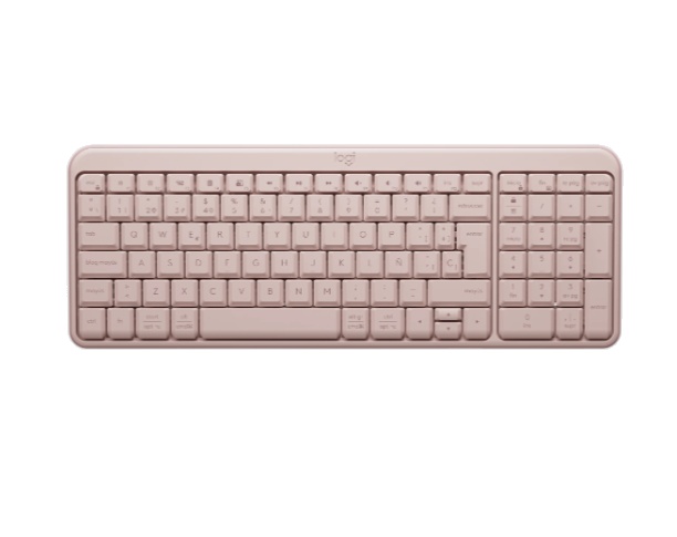 Teclado Logitech Bluetooth K250 Pebble Rose 920-013447