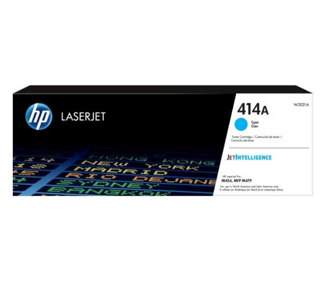 Toner HP 414A Cyan LaserJet Toner Cartridge