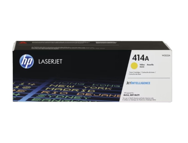 Toner HP 414A Yellow LaserJet Toner Cartridge