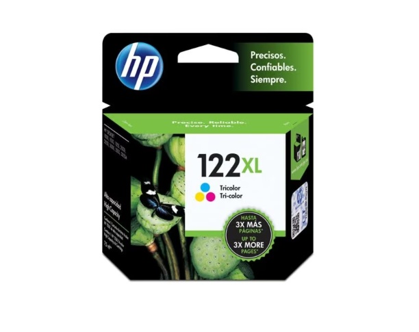 Cartucho HP 122XL TRIColor Inkjet Cartridge CH564HL