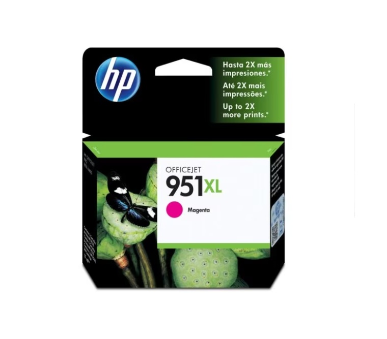 Cartucho HP 951XL Magenta Cartridge CN047AL