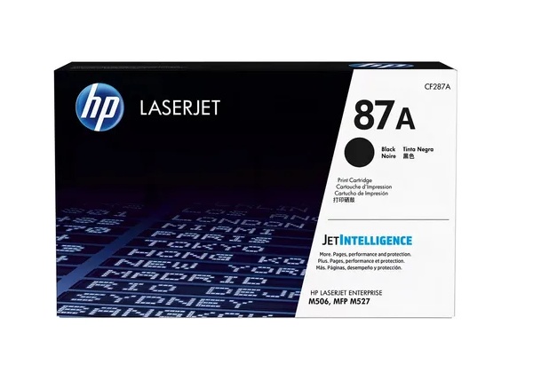 Toner HP 87A Black LaserJet Toner Cartridge CF287A
