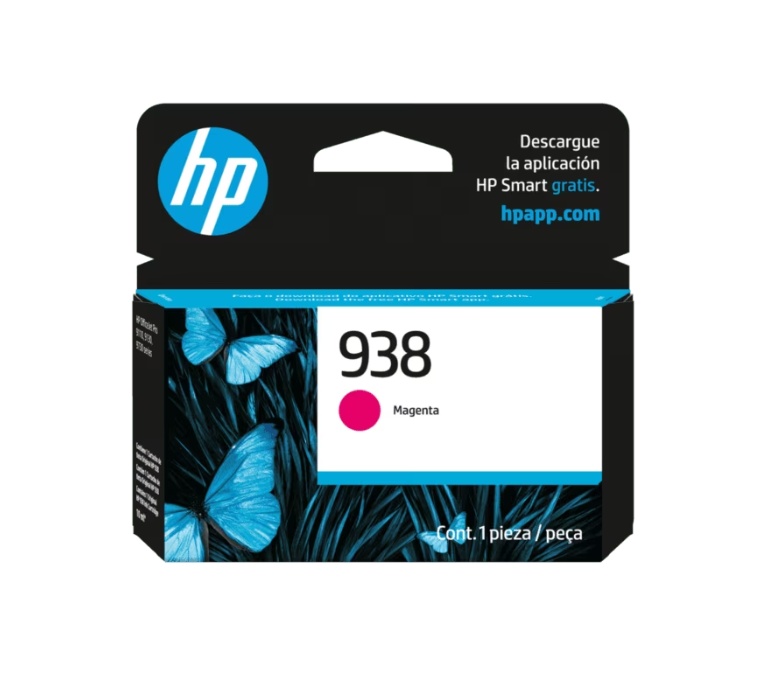 Cartucho HP 938 Magenta Ink Cartridge 4S6X6PL