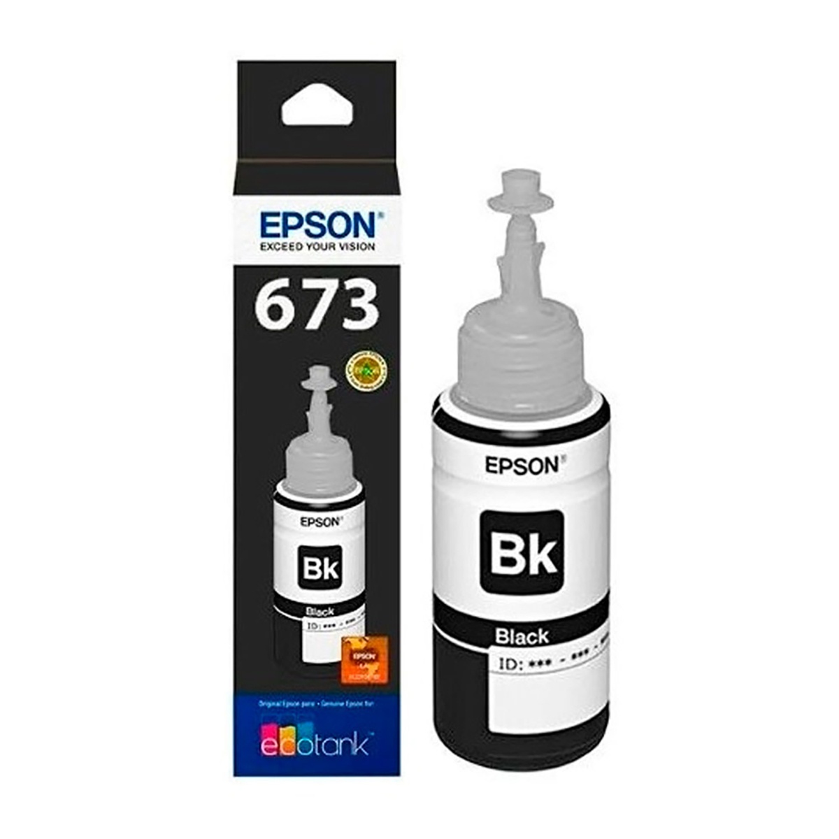 Botella Epson T673120-al Negro