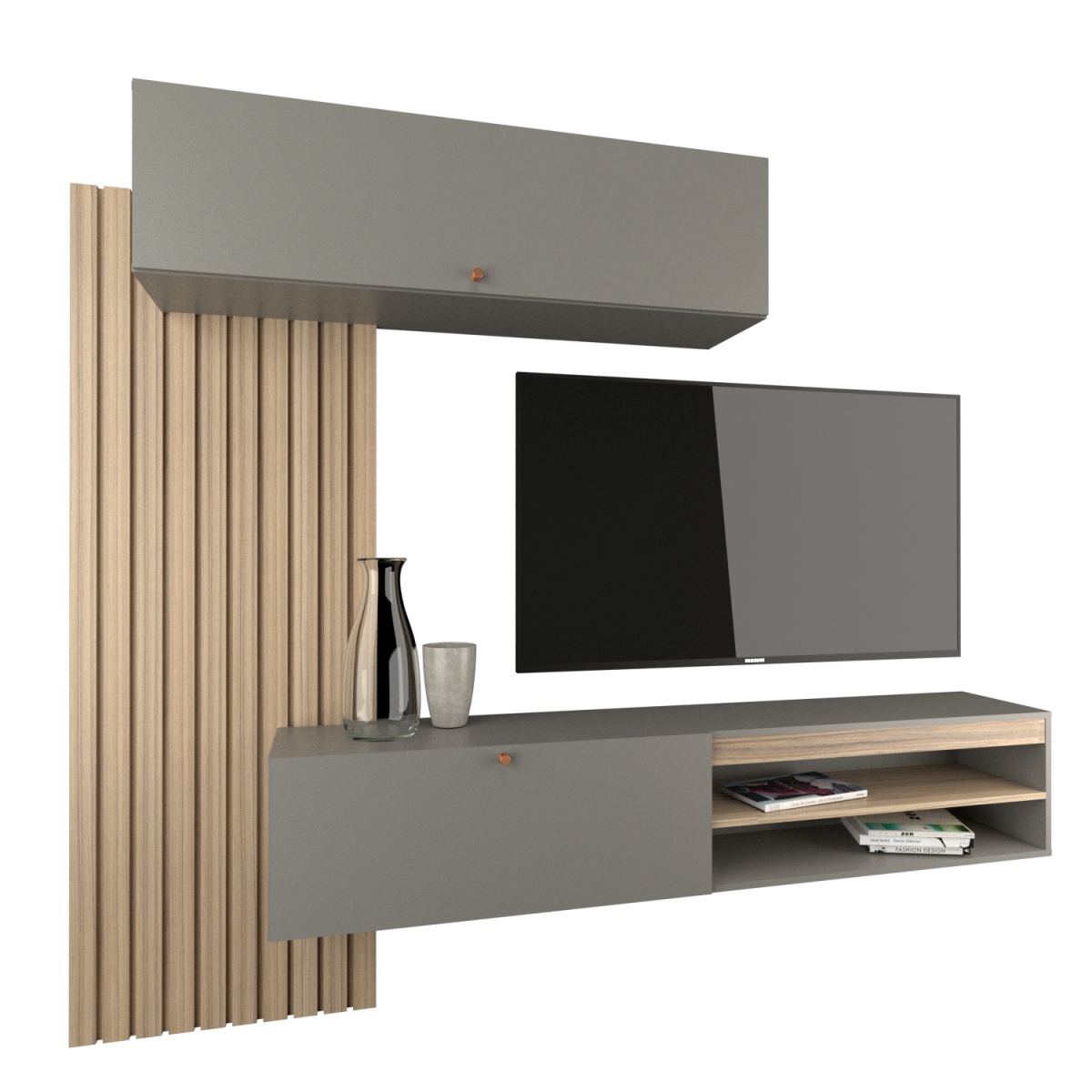 Centro De Entret. De Colgar 2 Coco Bolo |negro M. Tables