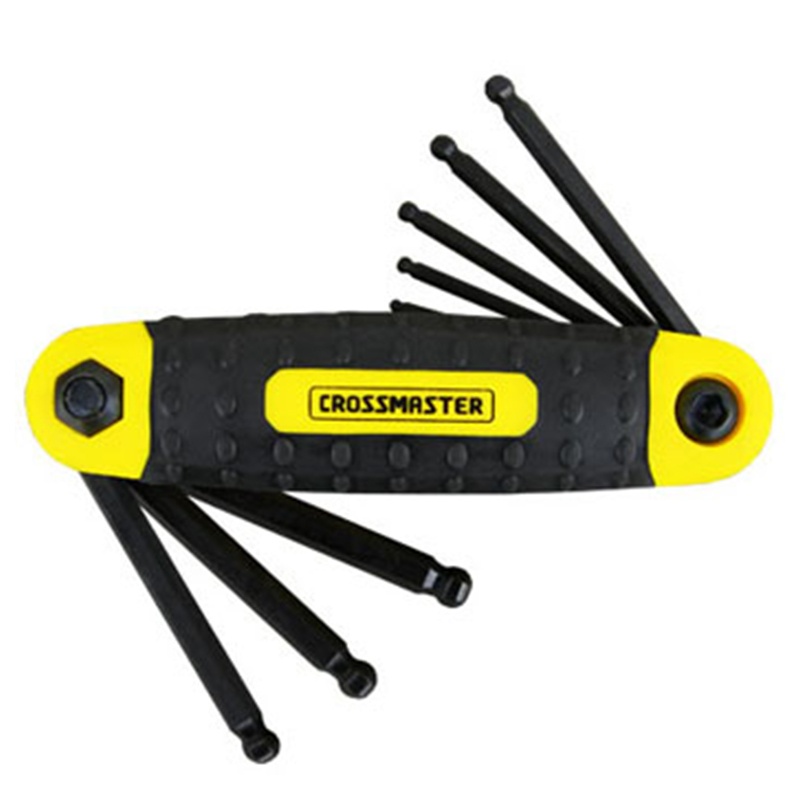Juego de 9 Llaves Hexagonales 5|64" A 1|4" Std Crossmaster