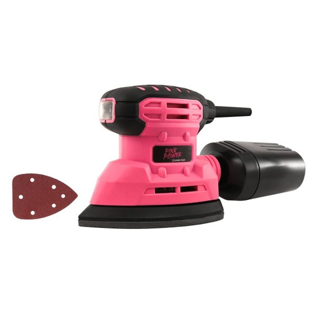 Lijadora Orbital Delta 140X80Mm Dowen Pagio Pink