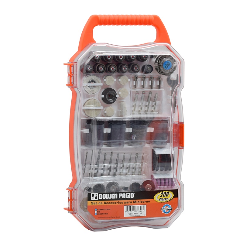 Set Accesorios Minitorno 208 Pz. Dowen Pagio