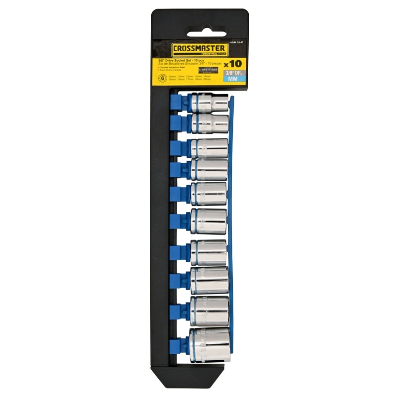 Set Bocallave Hexagonales 10Pcs-Metrico-3|8" Dowen Pagio