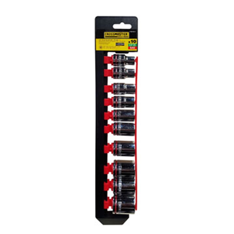 Set Bocallave Hexagonales 10Pcs-Pulgada-1|2" Dowen Pagio