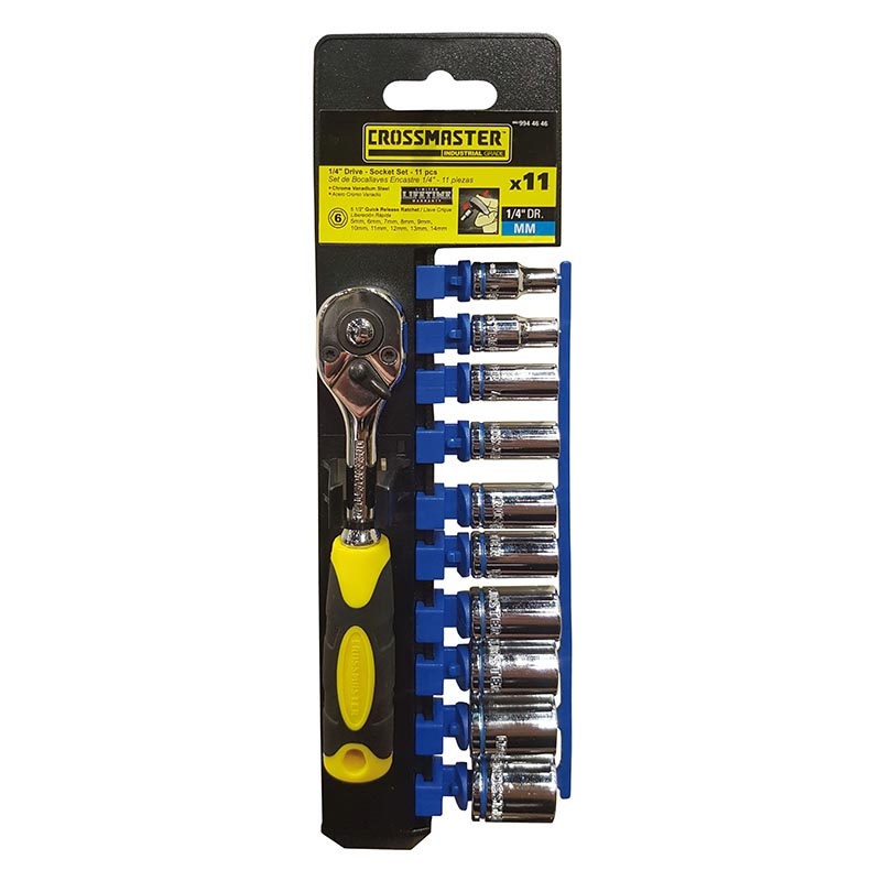 Set Bocallave Hexagonales 11Pcs-Metrico-1|4" Dowen Pagio