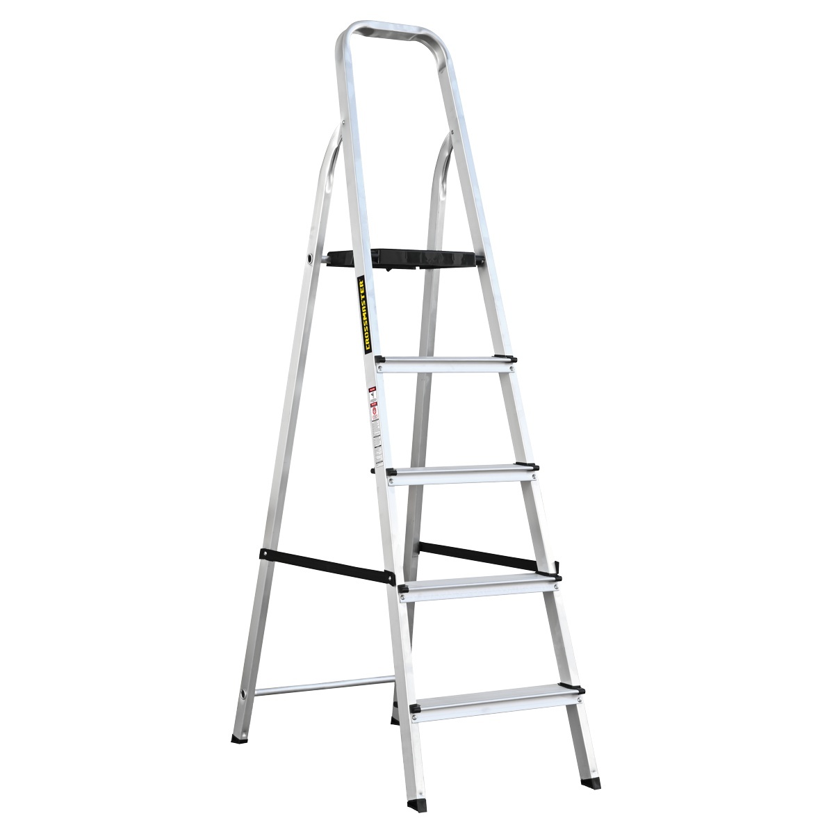 Escaleta Aluminio Crossmaster Domestica 5 Esc - 162Cm