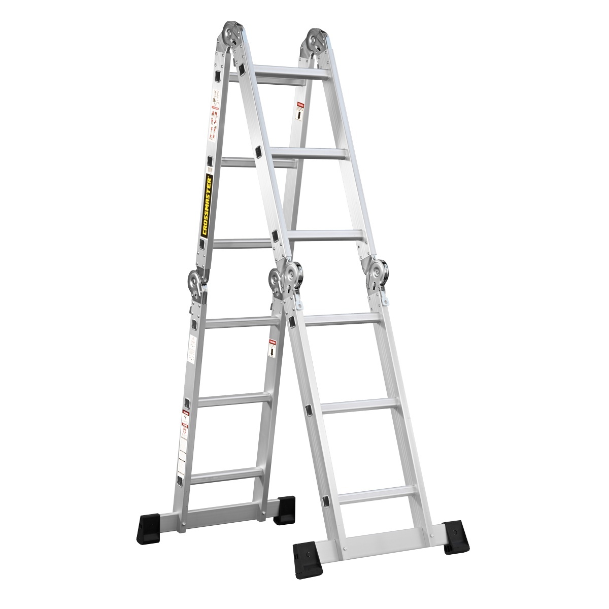 Escalera Aluminio Crossmaster Articulada 4X3