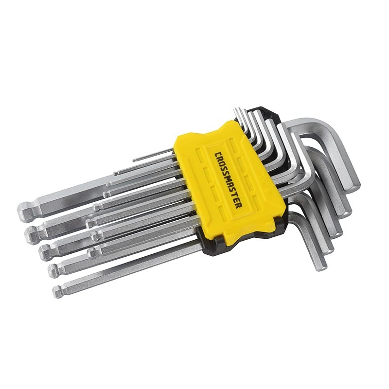 Juego de 13 Llaves Hexagonales 1.27 A 10Mm Larg Crossmaster
