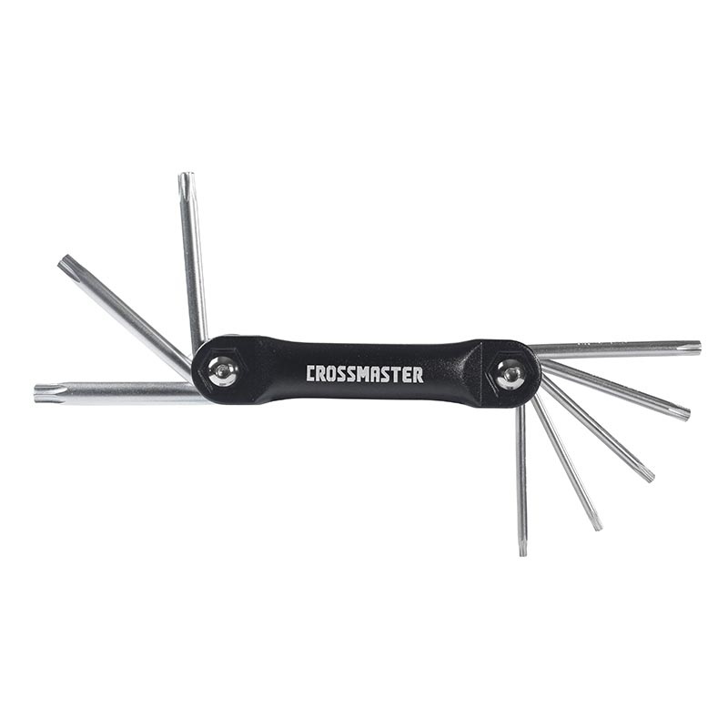 Juego de 8 Llaves Torx T9 A T40 Crossmaster