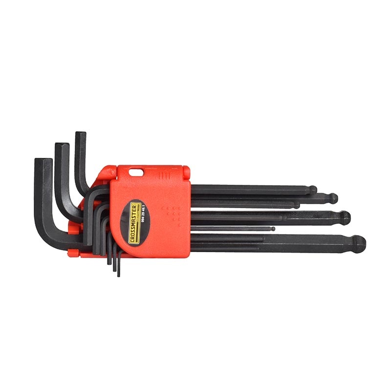 Juego de 9 Llaves Hexagonales 1.5 A 10Mm Larg Crossmaster