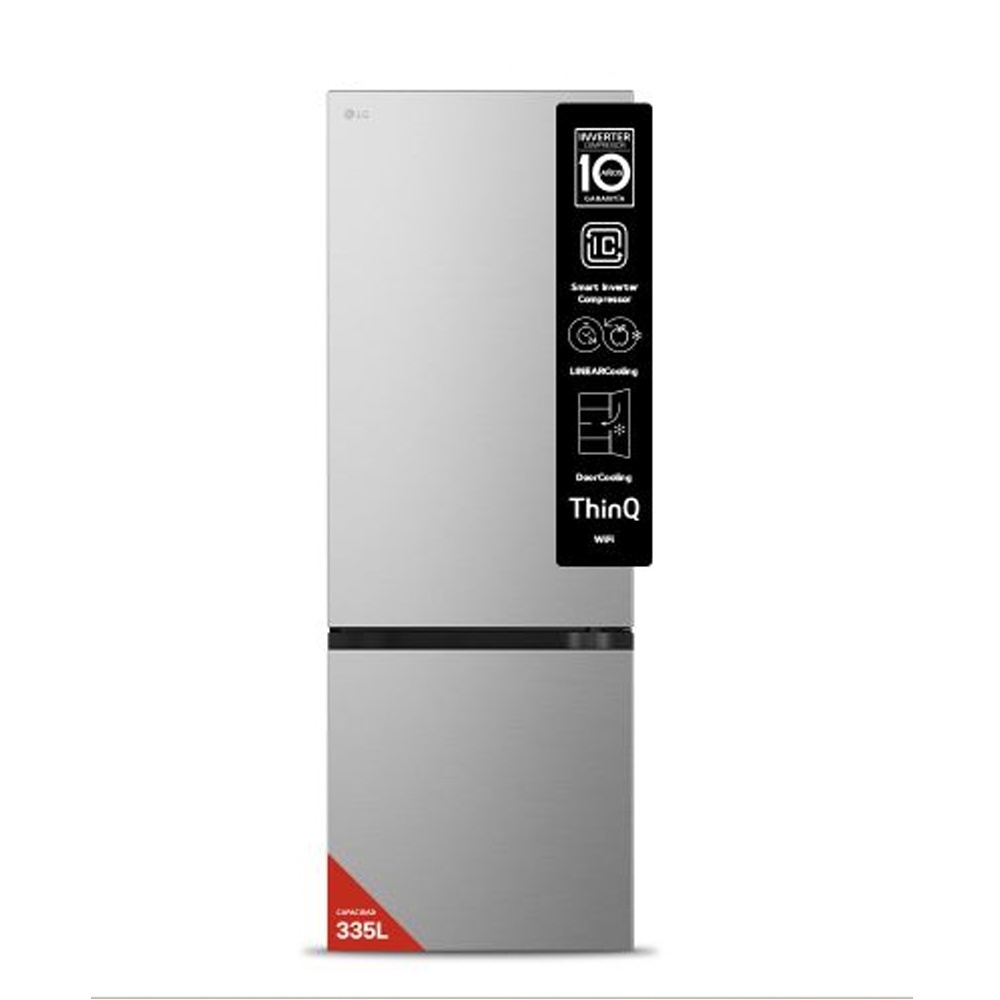 Heladera LG VB33BPY 335 lts Doorcooling Inverter Silver
