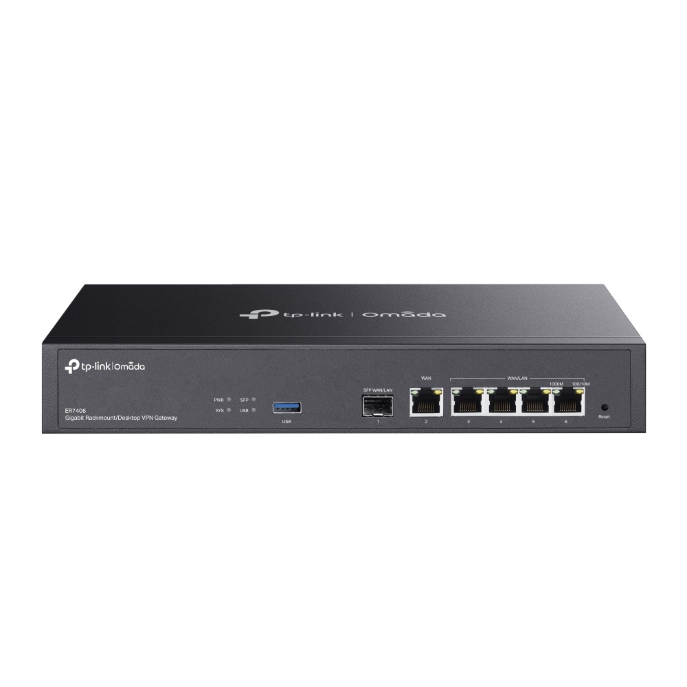Router Tp-Link ER7406 VPN Omada Multi-Wan + 1 SFP