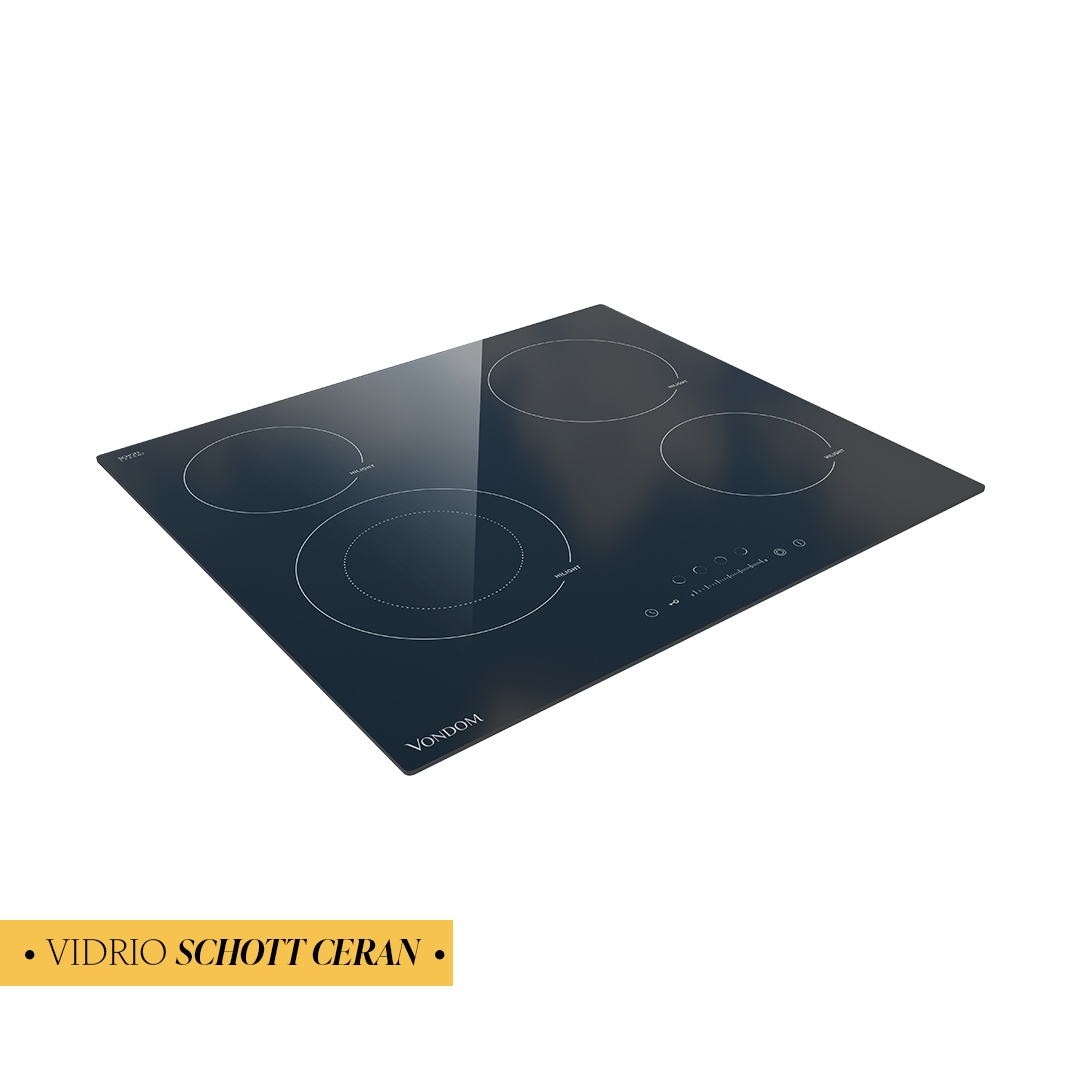 Anafe Electrico Vondom Vitroceramica Empotrable 60 cm