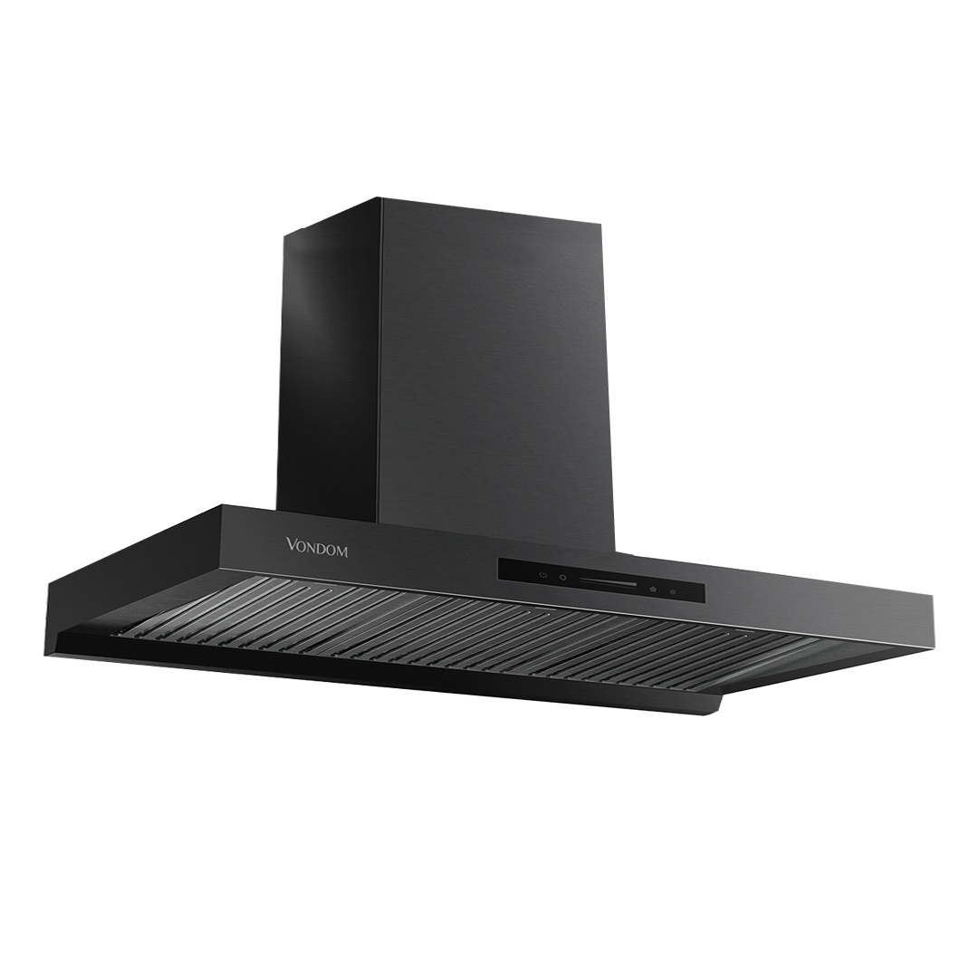 Campana de Pared Vondom Acero Inoxidable Negro 90 cm