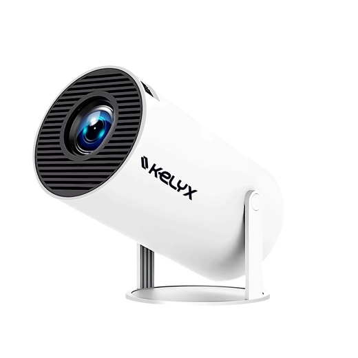 Proyector Kelyx 720P 2Gb+8Gb 1500 lumens Bluetooth WiFi Android Blanco