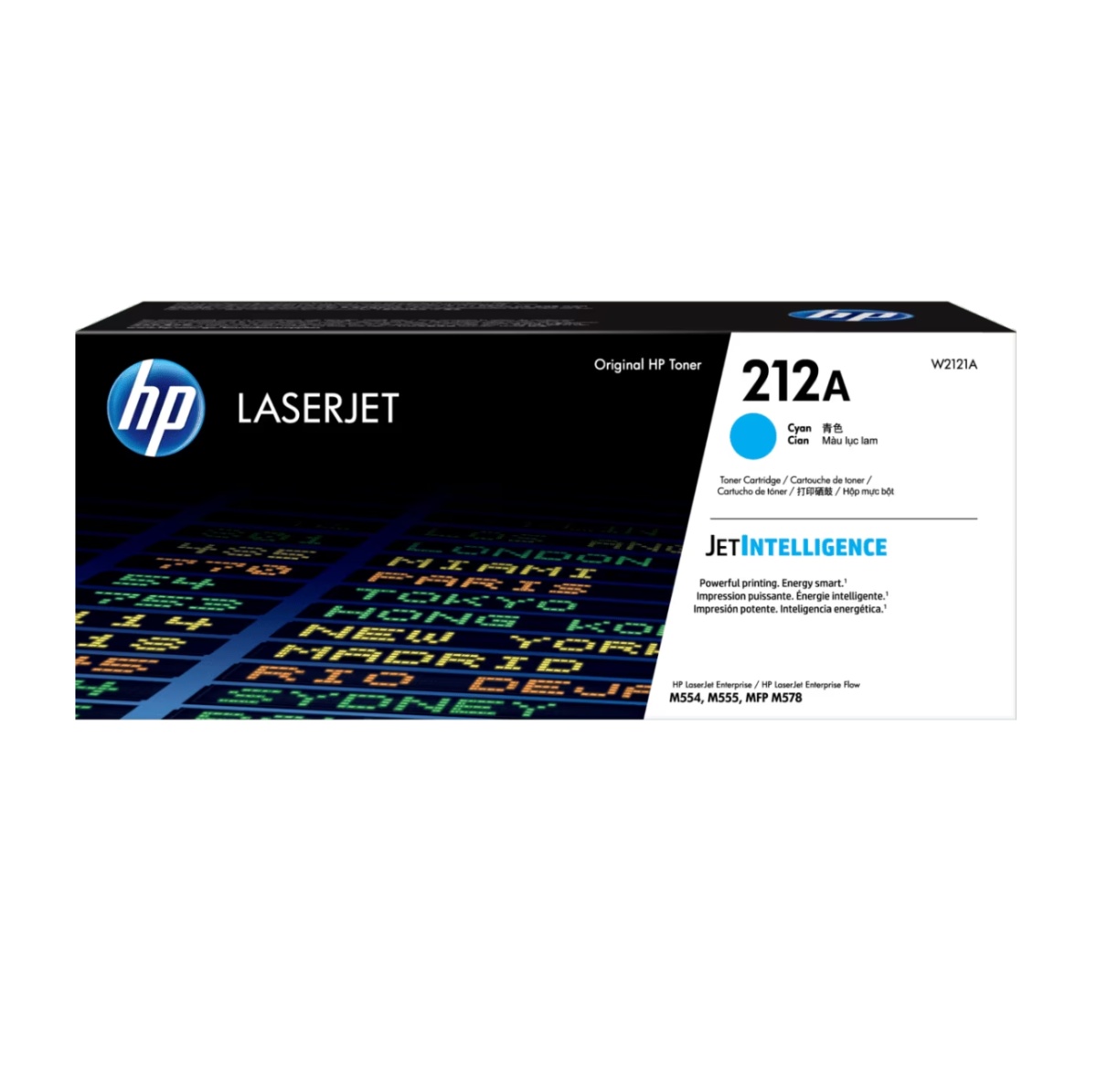Toner HP 212A CYAN Cartridge W2121A