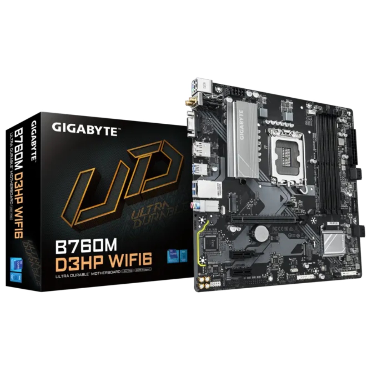 Mother Gigabyte B760M D3HP WIFI6 DDR5 1700 (12va|13va|14va Gen)