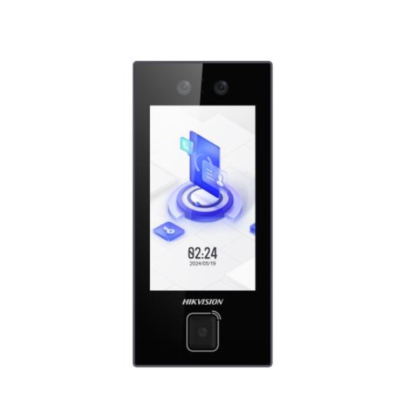 Control de Acceso Hikvision Facial y Huellas DS-K1T344MBWX-QRE1