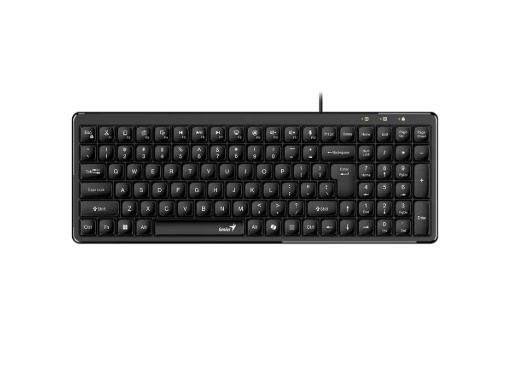 Teclado Genius LuxeMate 120 Black USB