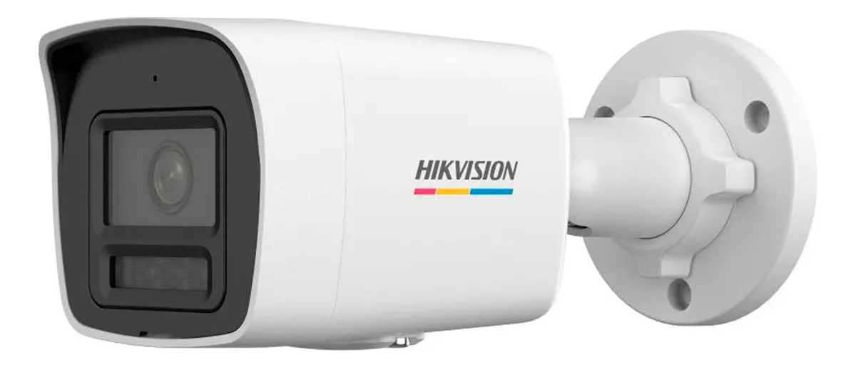 Camara Bullet Ip Hikvision Colorvu Ds-2cd1027g2h-liu 2mpx