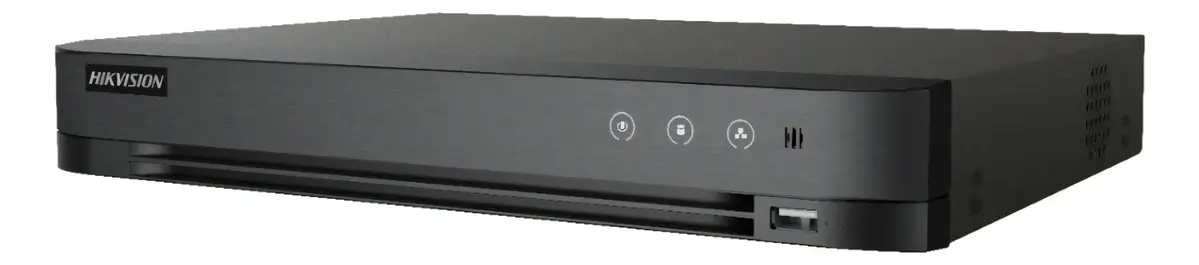Dvr Hikvision Xvr 4k 4ch + 4ch Ip Acusense iDS-7204HUHI-M1|T