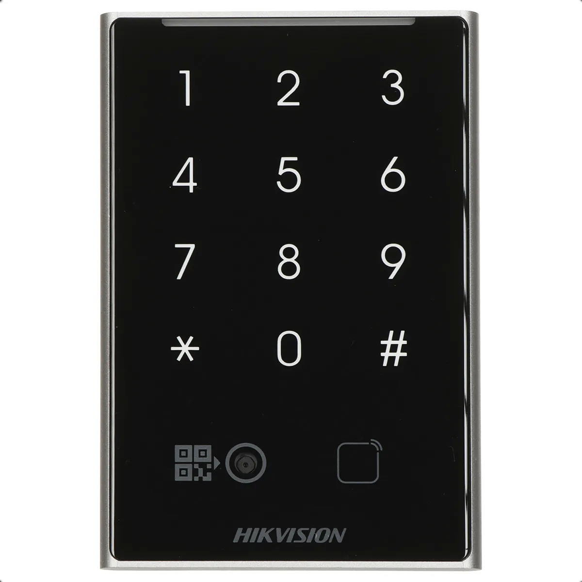 Lector Hikvision Tarjeta QR Teclaro DS-K1109DKB