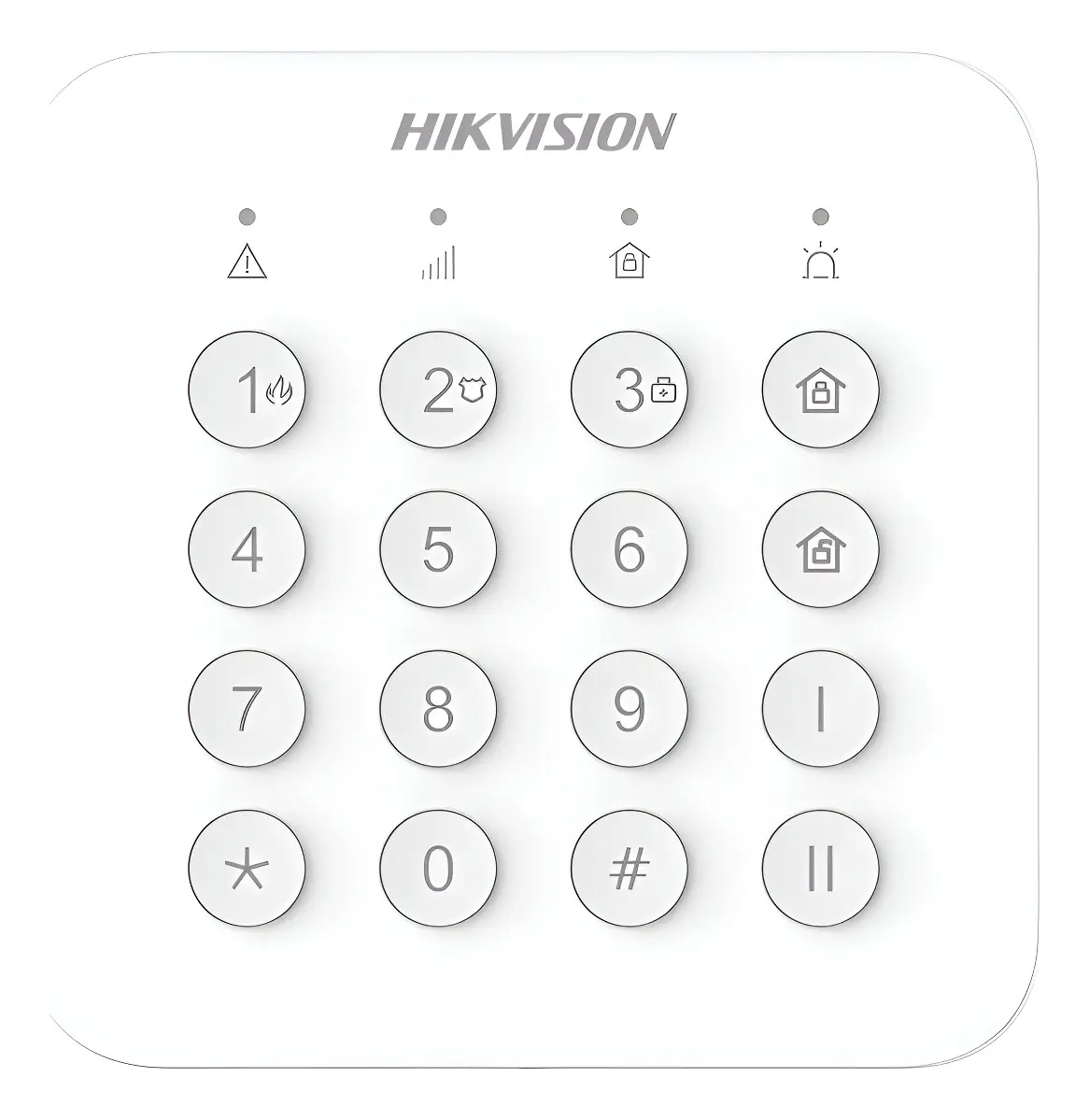 Teclado Inalambrico Alarma Axhome Hikvision DS-PK201B-WB