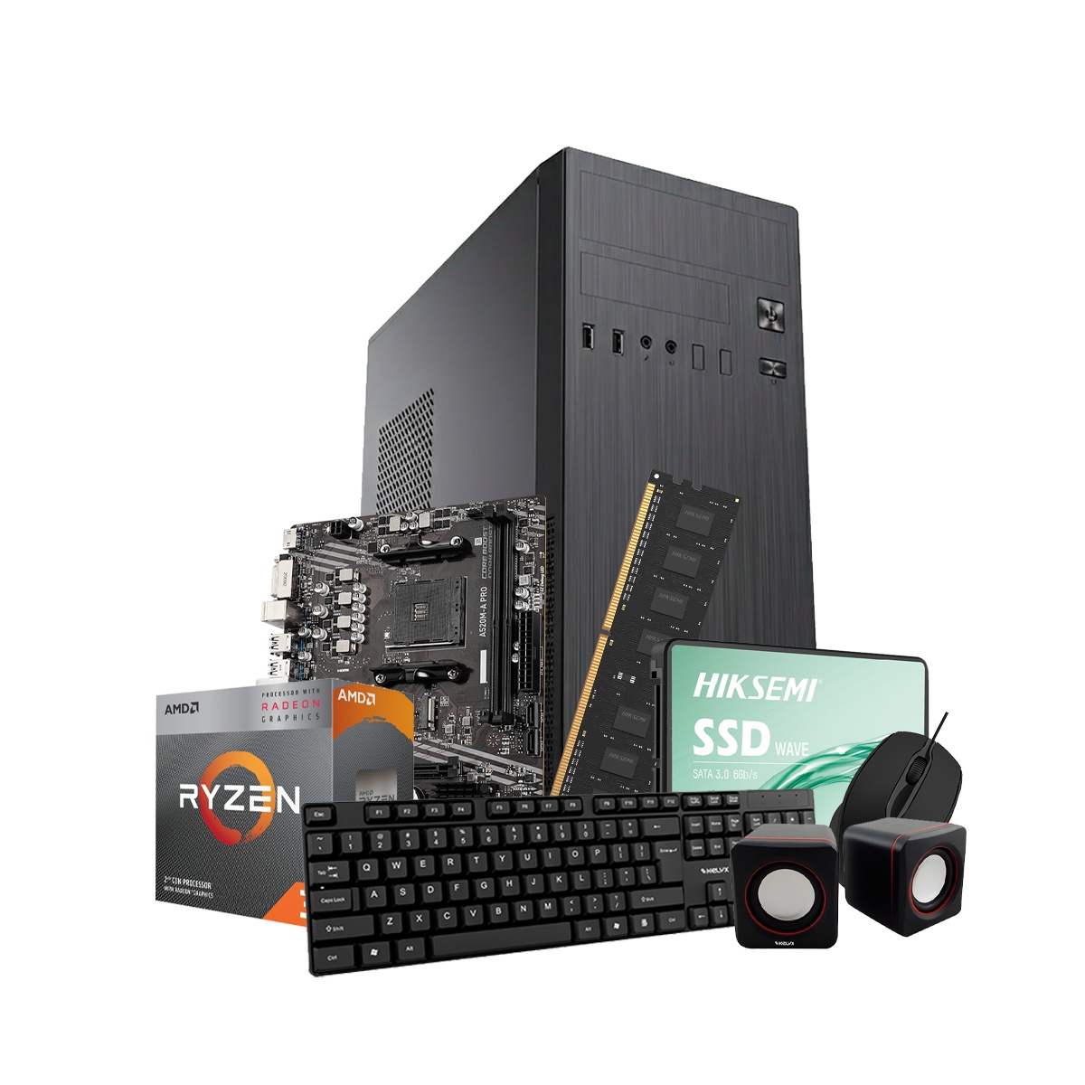 Pc Kelyx AMD Ryzen 3-3200G 8 Gb SSD 240 Gb